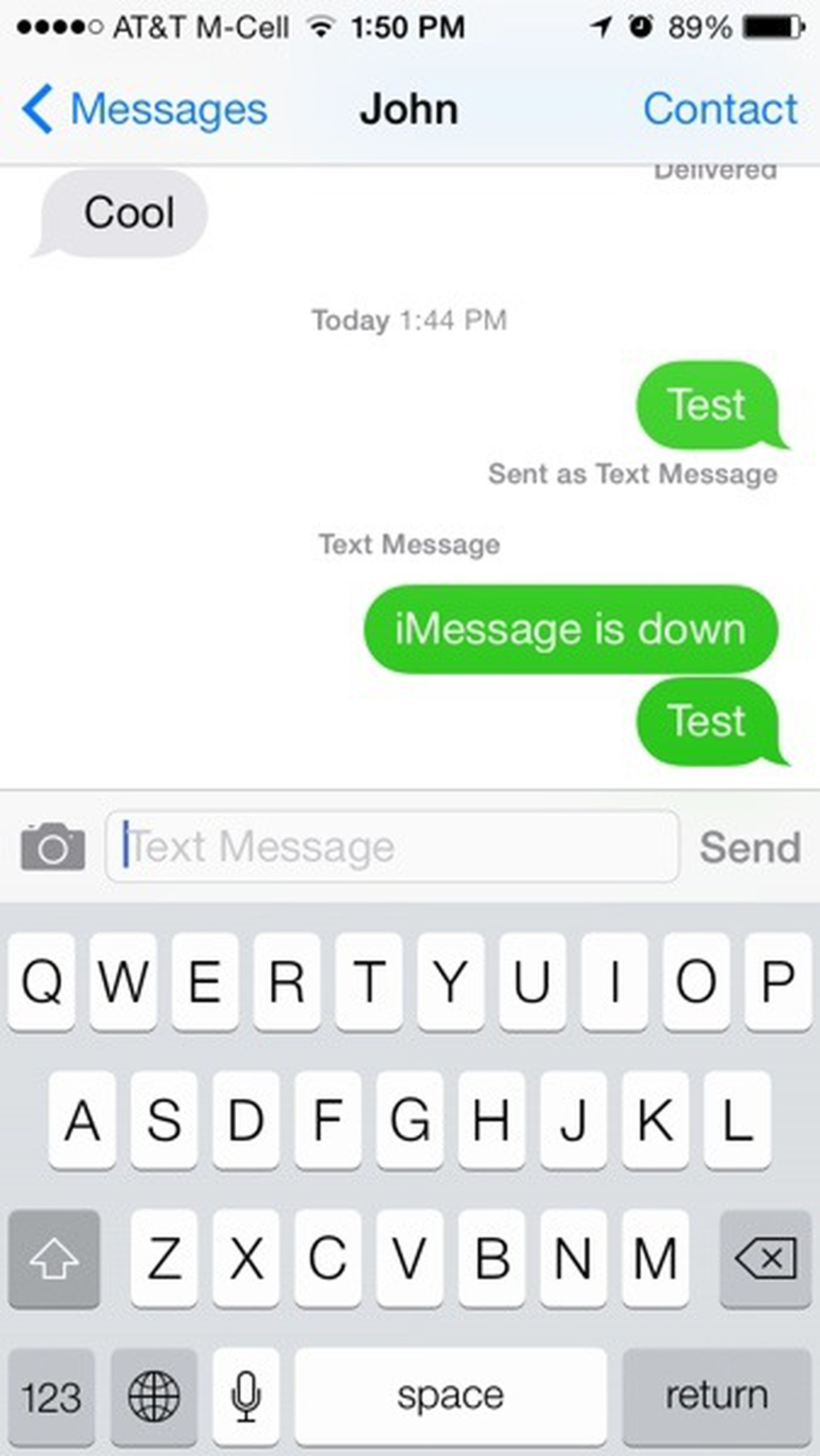 iMessage Users Experiencing Outages - MacRumors