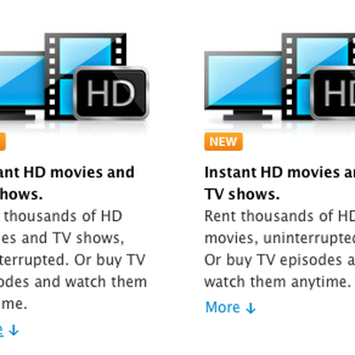 apple tv rentals