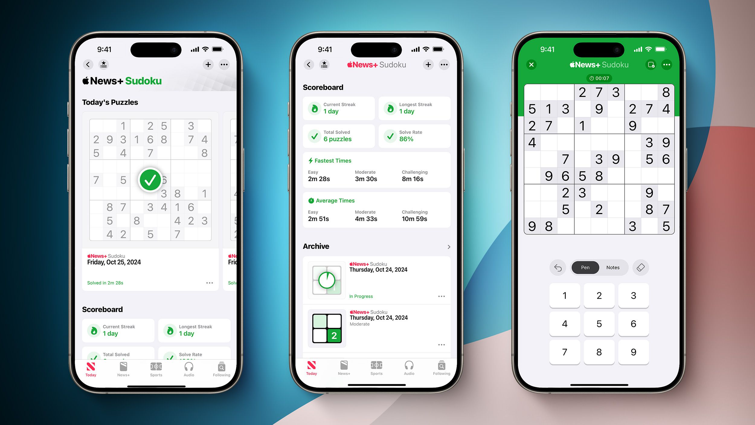 iOS 18.2 Adds Daily Sudoku Puzzles for Apple News+ Subscribers in U.S