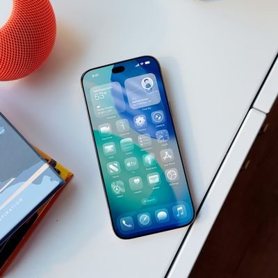 iPhone 18 Pro with a smaller centered Dynamic Island