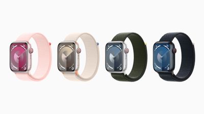 اپل واچ سری 9 گزینه های رنگ آلومینیومی