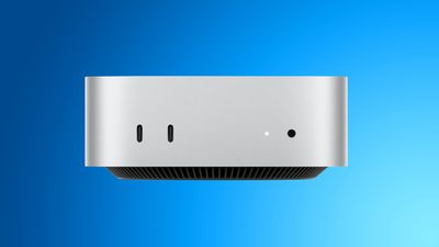 M4 mac mini bleu