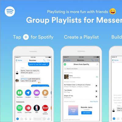 groupplaylist withmessenger