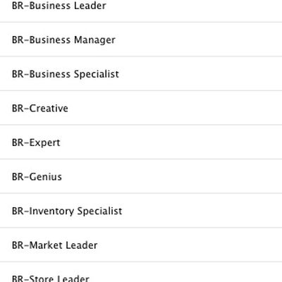 apple brazil retail postings