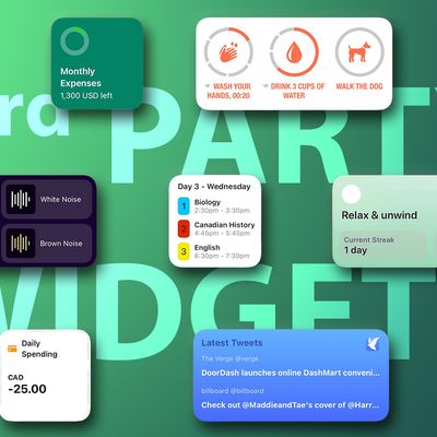 3rd party widgets feature 1