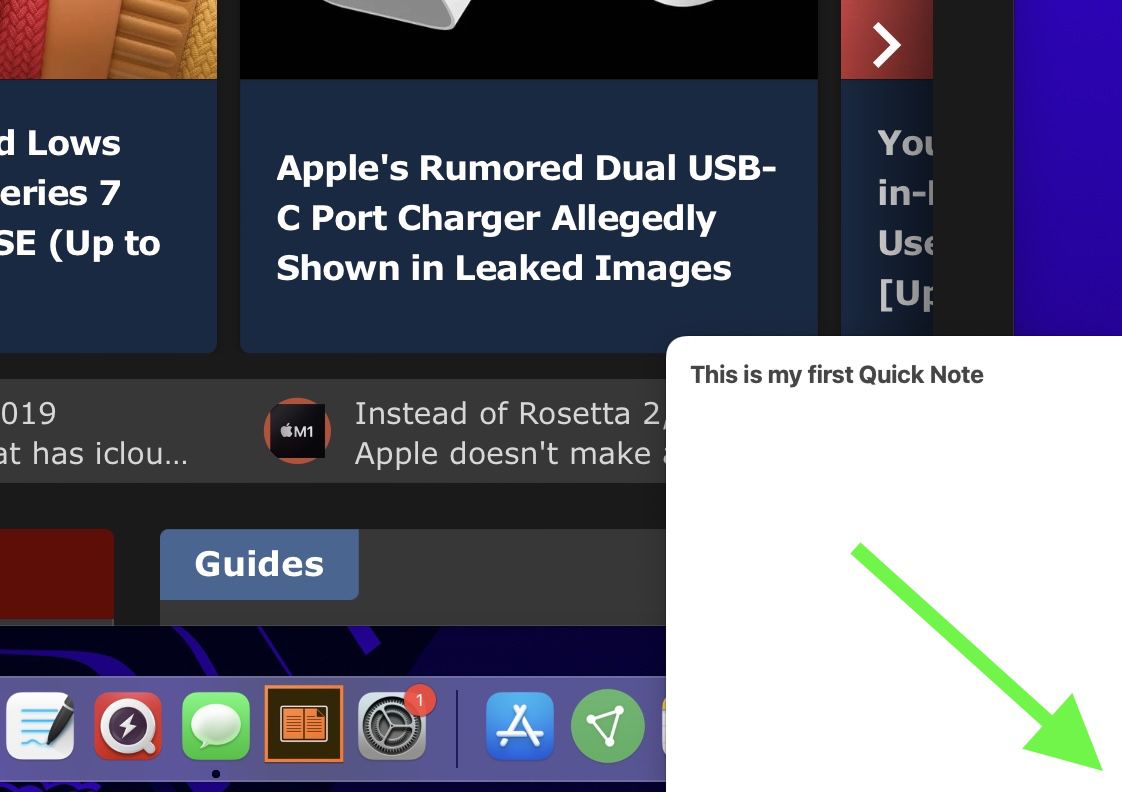 How To Use Quick Notes