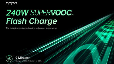 charge rapide supervooc oppo 240w