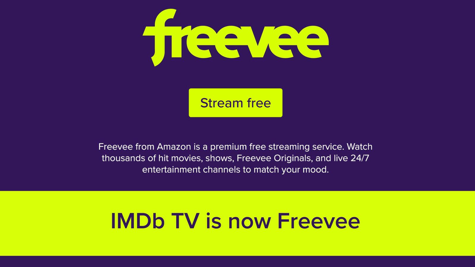 Amazon Freevee Service Now Available On Apple Tv Macrumors Amazon Freevee Service Now Available On Apple Tv Macrumors