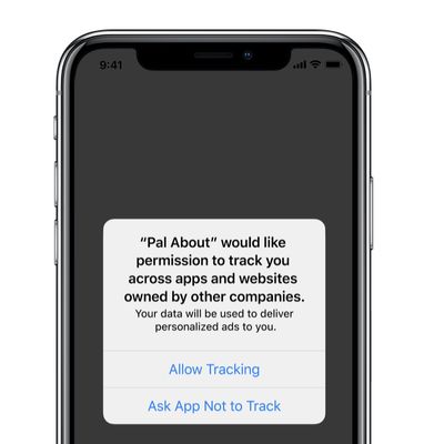 ios 14 tracking permission prompt