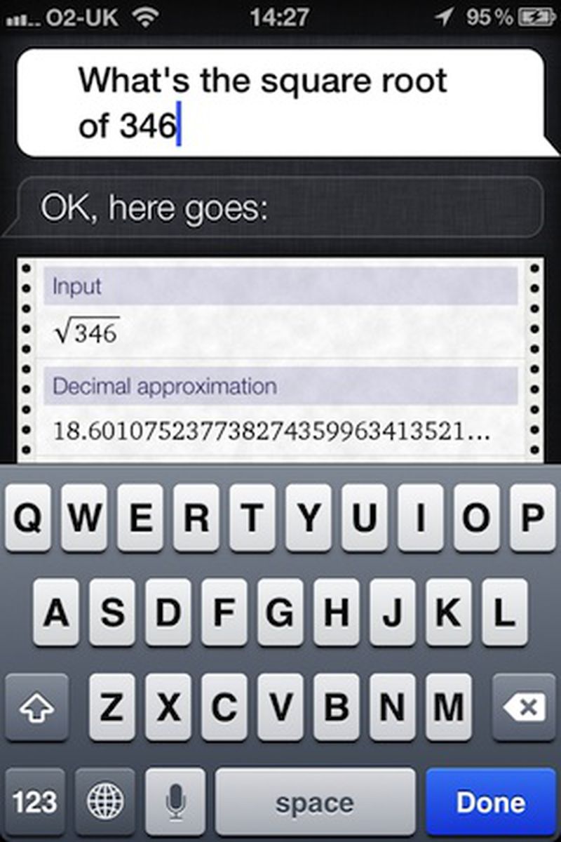 Siri Allows Transcription Corrections by Keyboard - MacRumors