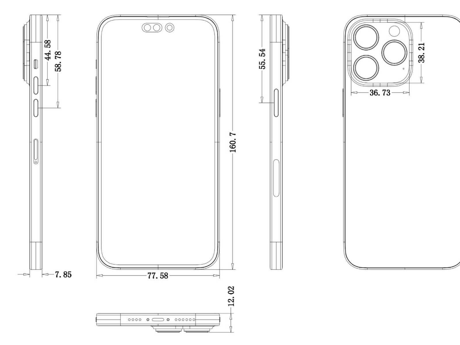 iPhone 14 Pro and iPhone 14 Pro Max Schematics Reveal Larger Camera Bump  and Thicker Overall Design - MacRumors