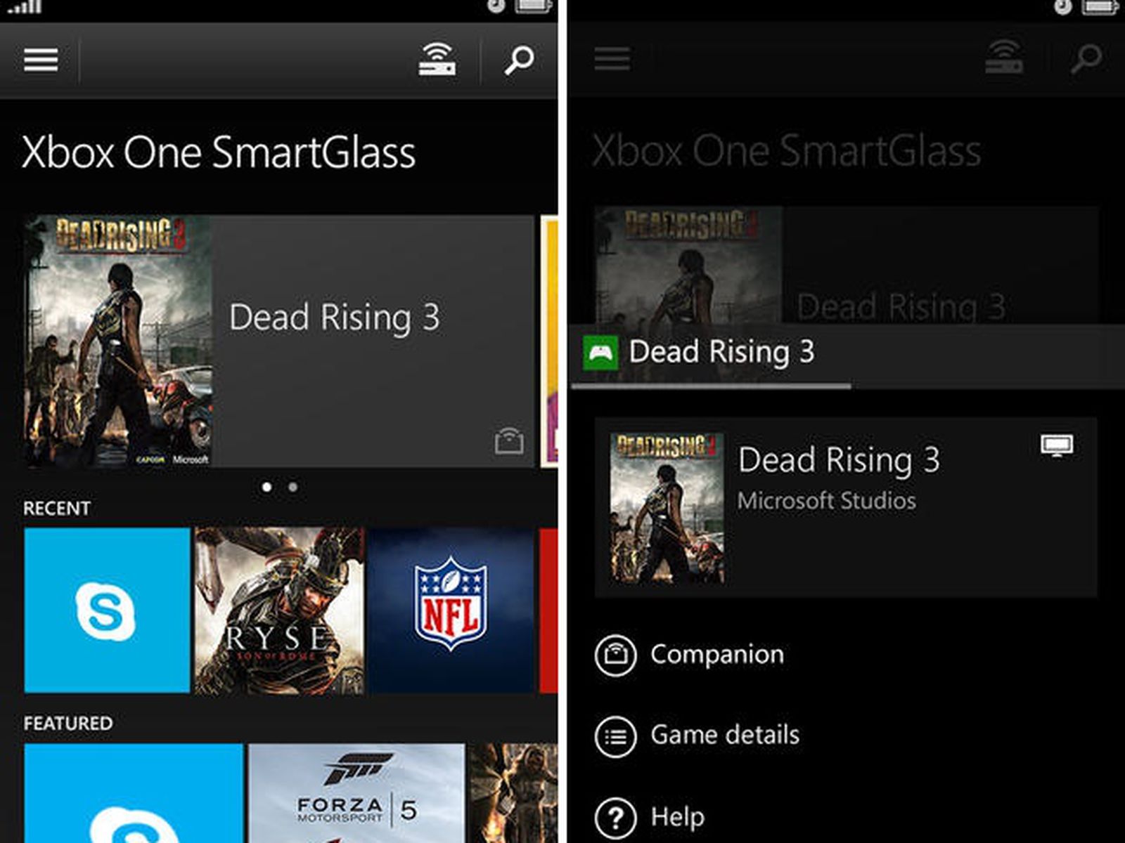 Hoop van apotheek samenwerken Microsoft's 'Xbox One SmartGlass' iOS App Now Available for Download -  MacRumors