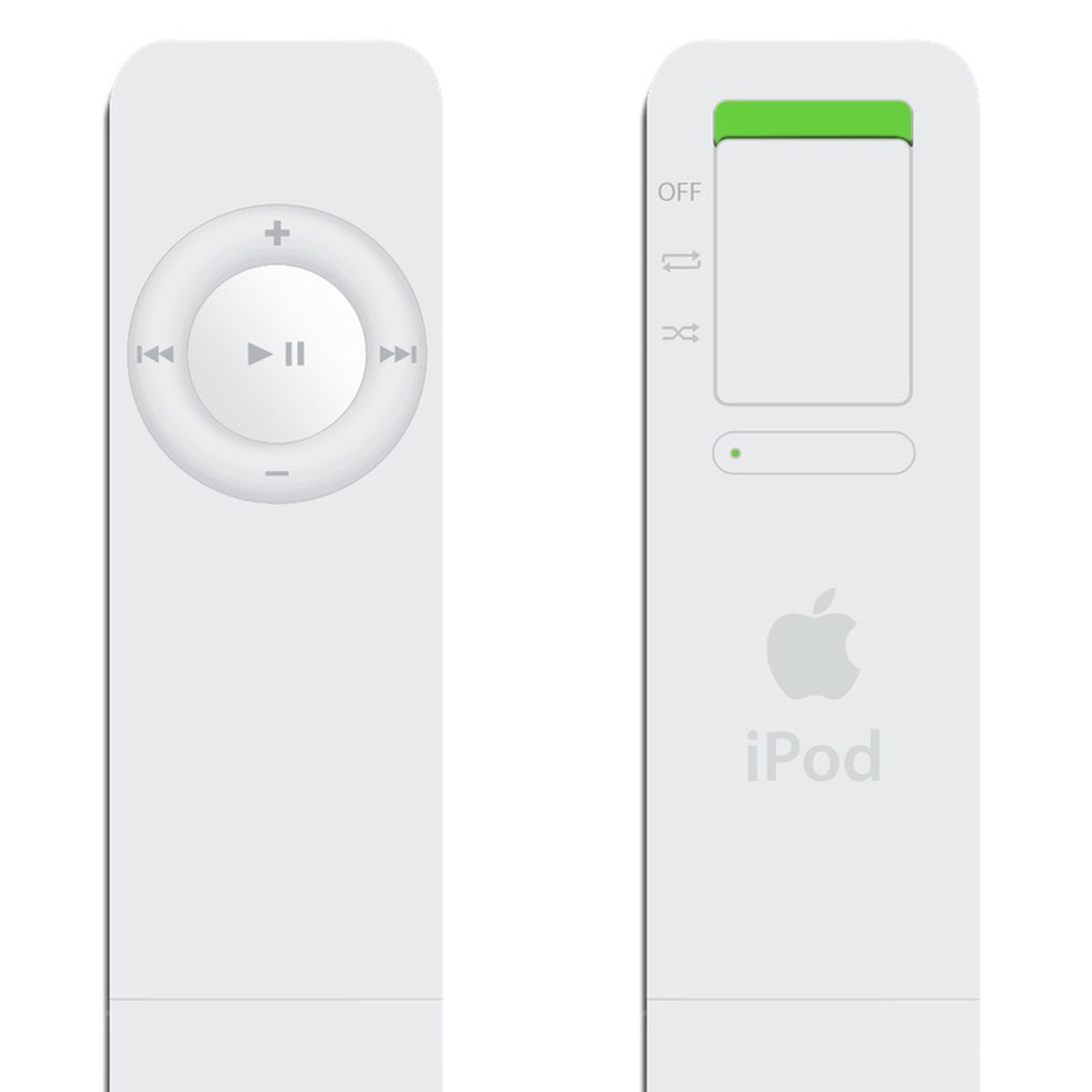 Apple iPod shuffle 1st Generation White 1GB 