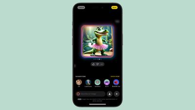 ios 18 2 image playground crocodile