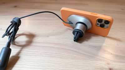belkin mount on iphone with cord