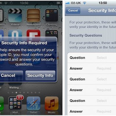 iphone security questions