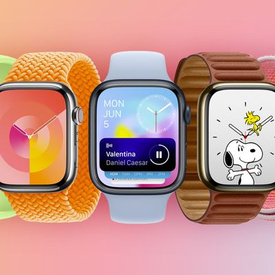 Apple Watch Faces watchOS 10 Feature Iridescent