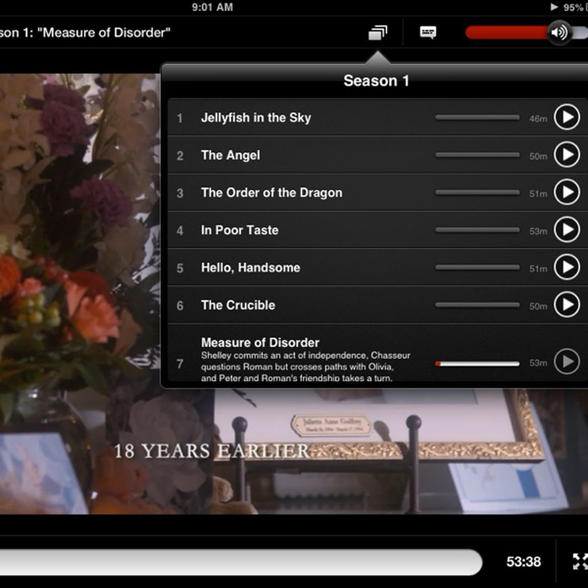 Netflix finally redesigns its player UI with larger controls, -/+ 10s, and  'Next Episode' button