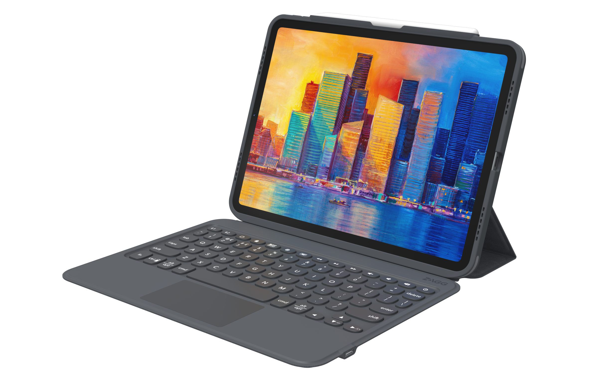 iPad 9th Generation 8th 7th Gen 10.2 inch/Air 3 Pro 10.5 inch Keyboard Case  with Touchpad Cute Round Key Color Keyboard Detachable Bluetooth Touch  Keyboard Slim Smart Cover 