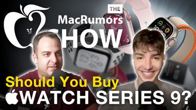 The MacRumors Show Apple Watch Series 9 and Ultra Thumb 2