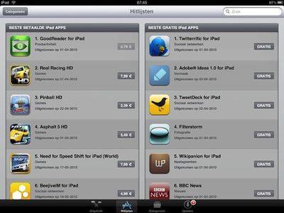 093612 dutch ipad app store