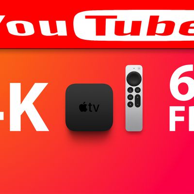Apple TV 4k 60fps YouTube Feature