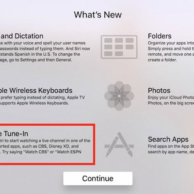 apple tv live tune in