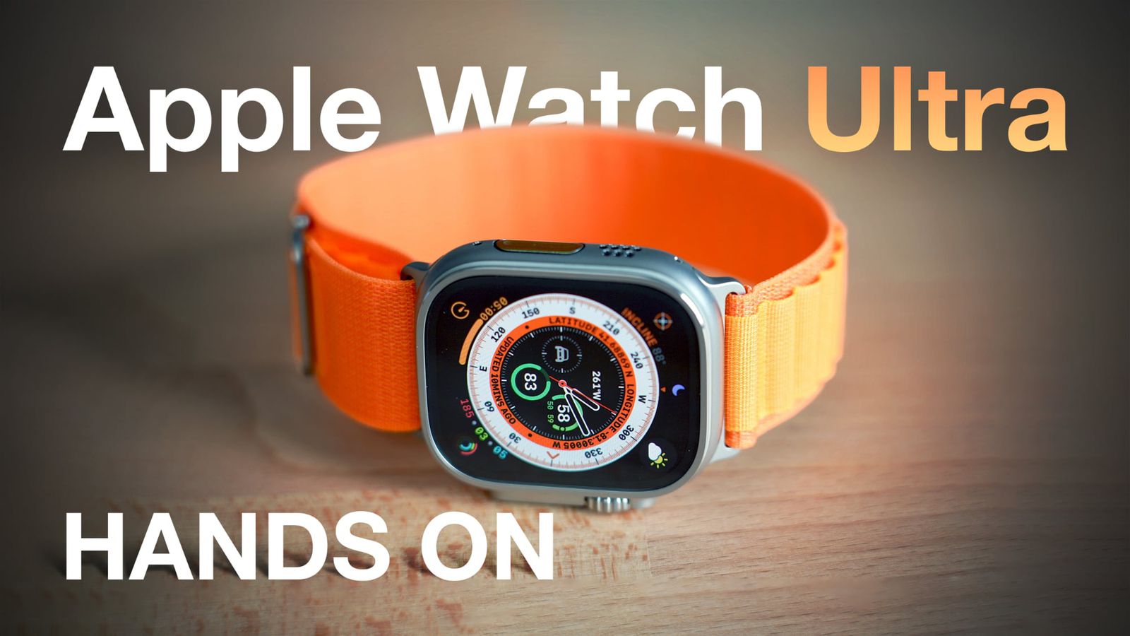 Apple Watch Ultra Unboxing and Hands-On - MacRumors