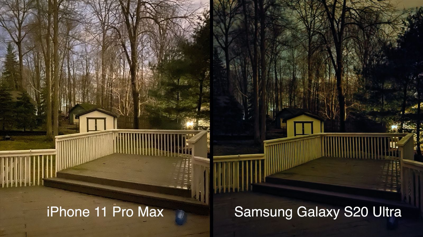 Camera Comparison: iPhone 11 Pro Max vs. Samsung Galaxy S20 Ultra ...