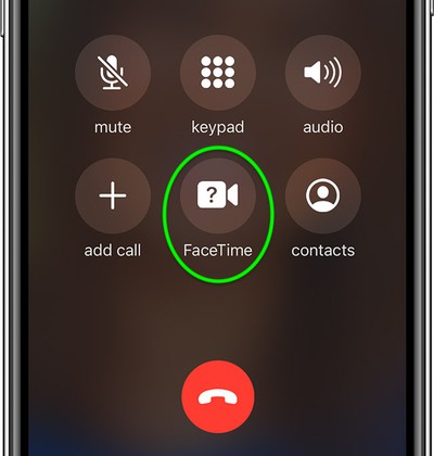 How To Switch From A Regular Phone Call To Facetime Macrumors