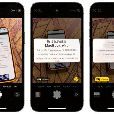 ios 16 translate camera