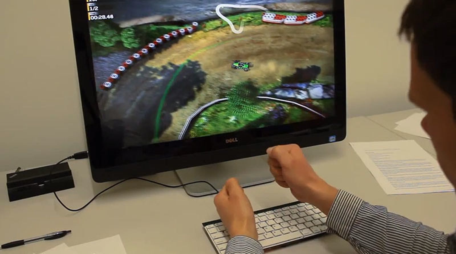 Microsoft Research Demos Motion Sensing Keyboard with Gestures - MacRumors