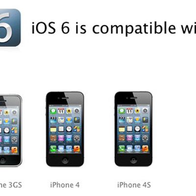 ios 6 compatible iphones