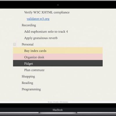 OmniOutliner 5