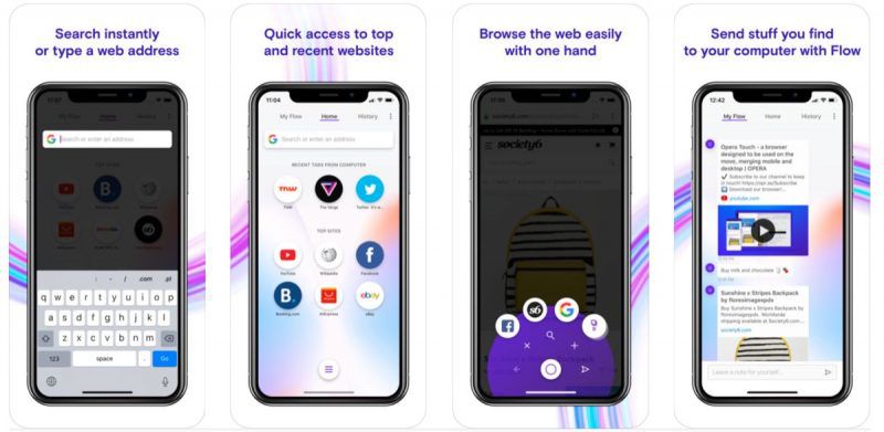 Opera Touch Browser Released for iPhone and iPad - MacRumors
