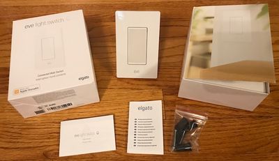 eve light switch packaging