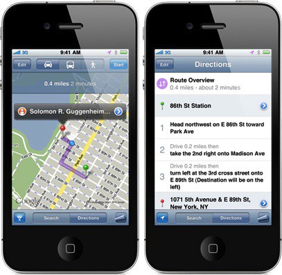 Apple Hints at Future Turn-by-Turn GPS Directions With Traffic for