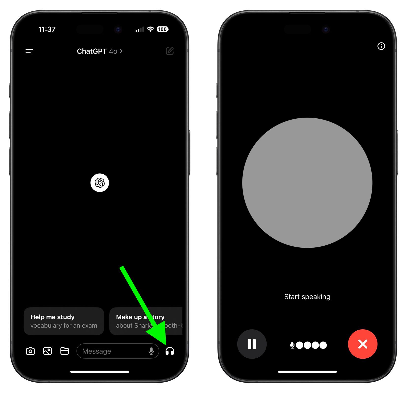 Как разговаривать с ChatGPT в фоновом режиме на iPhone