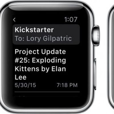Mail on Apple Watch 1