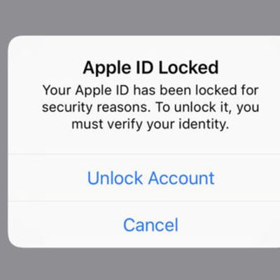 Apple ID locked