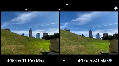 Bladeren verzamelen Verrijken Donder Camera Comparison: iPhone 11 Pro Max vs iPhone XS Max - MacRumors
