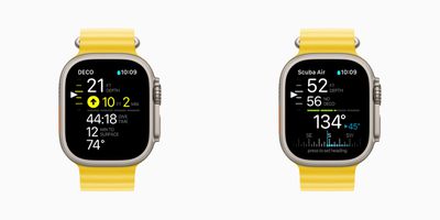 Apple Watch Ultra Oceanic Plus App