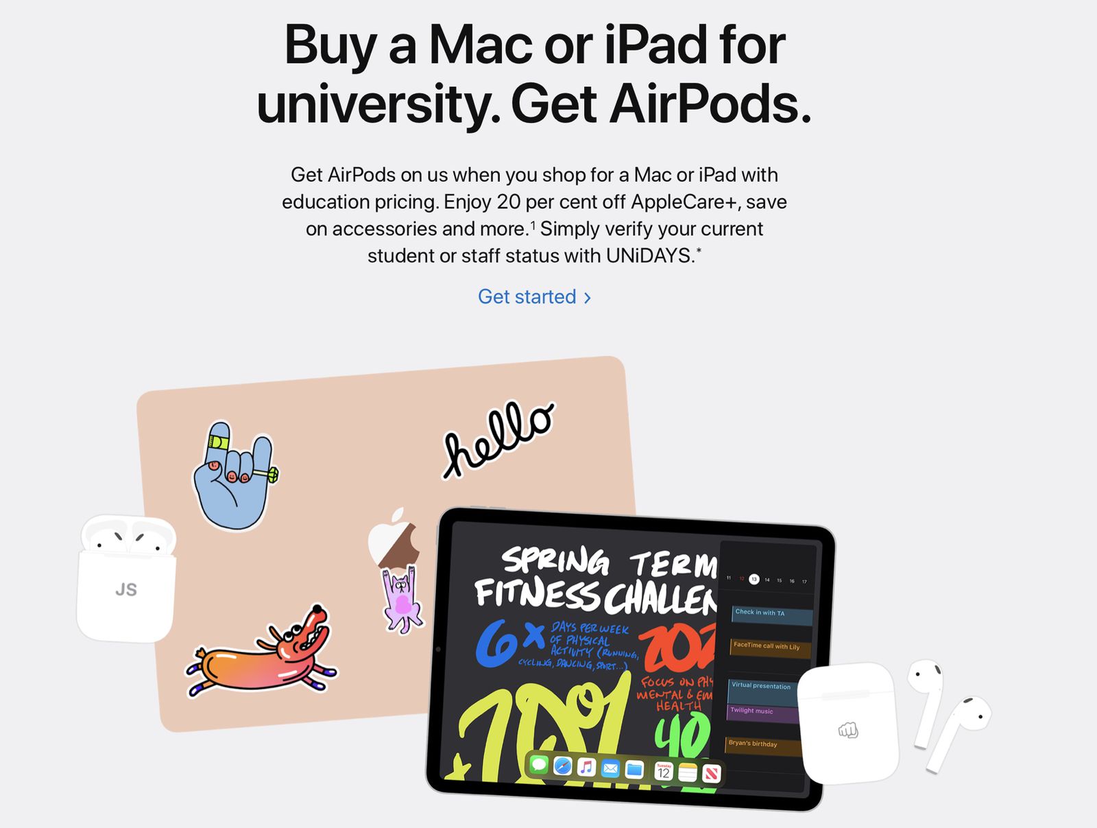 ipad unidays price