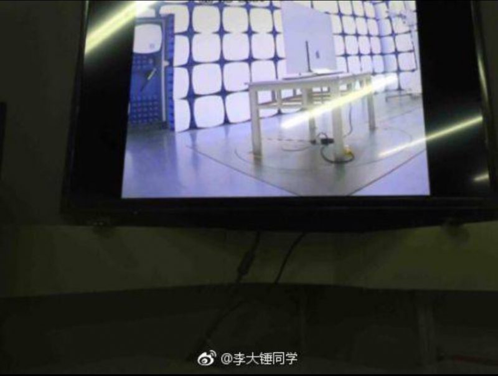 Blurry Leaked Images Depict Alleged 'Apple OLED TV' in Testing Facility