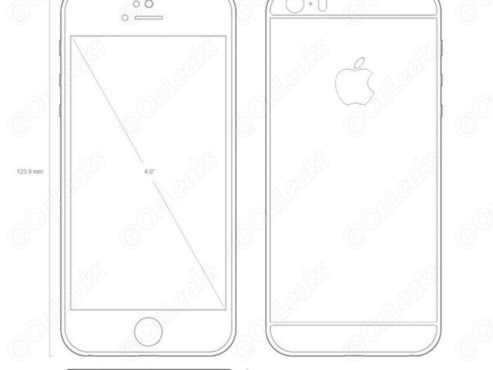 iphone 5 line drawing