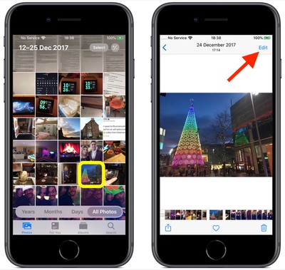 How To Crop Rotate And Straighten Your Photos In Ios 13 Macrumors