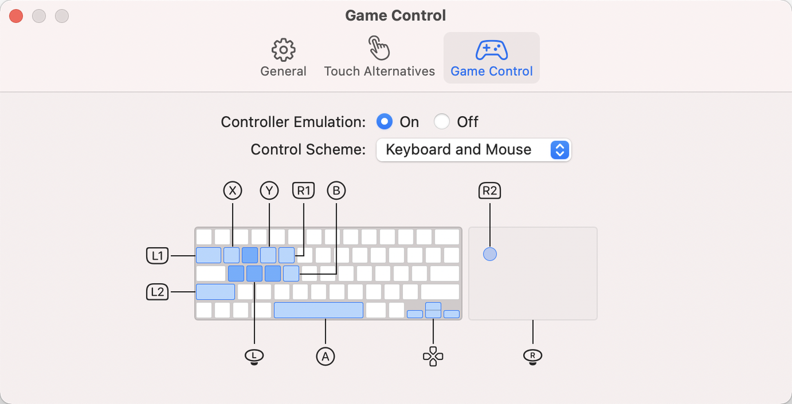 dolphin emulator mac os keyboard config