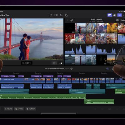Final Cut Pro iPad UI