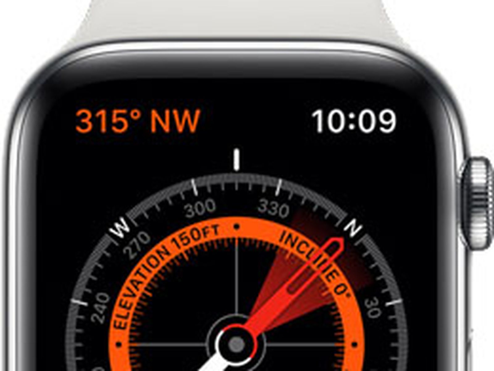 На каких Apple watch есть компас.