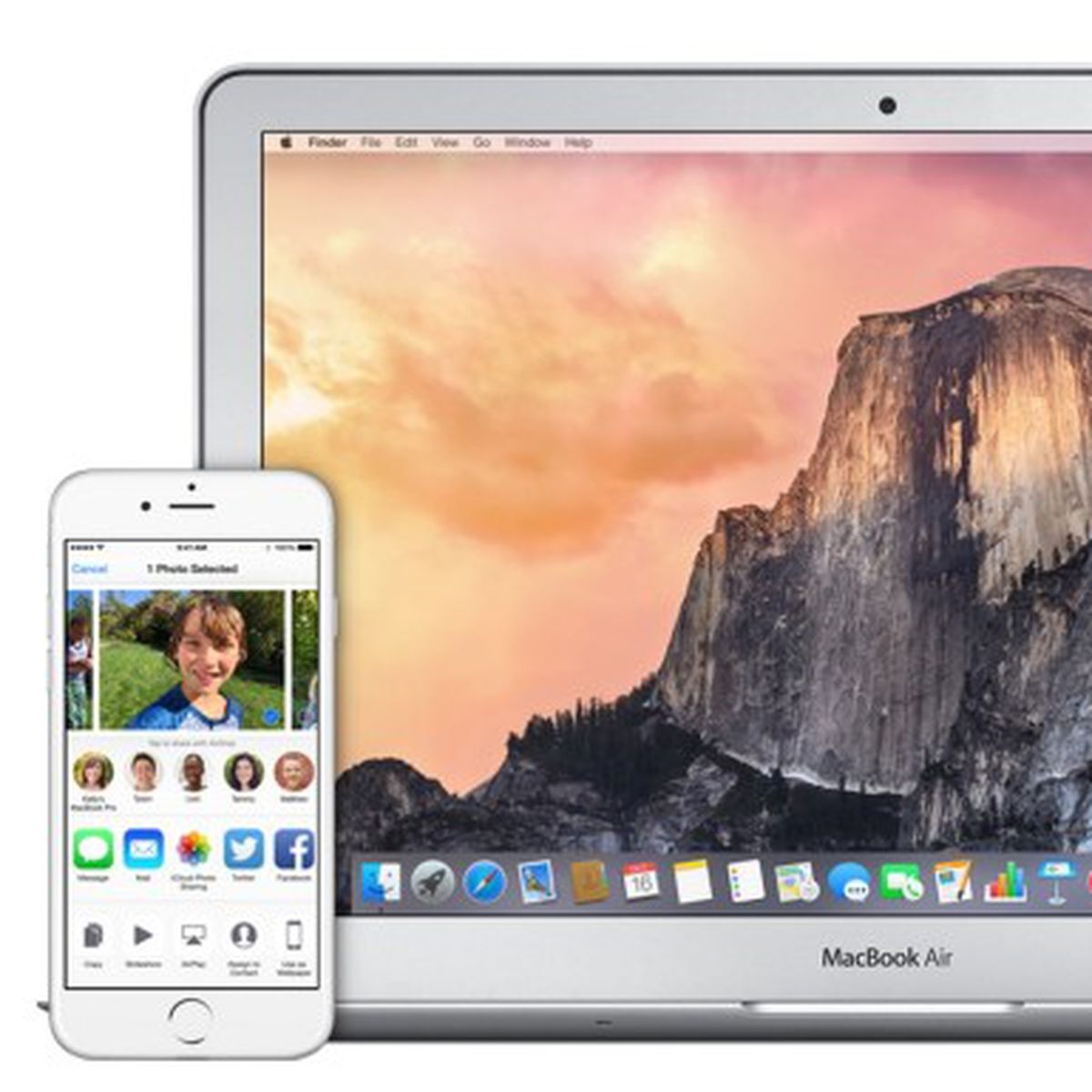 can you airdrop mac to iphone